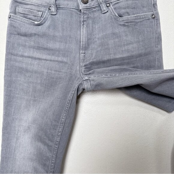 AllSaints Womens 25 Mast Skinny Zip Grey Jeans - Picture 8 of 16